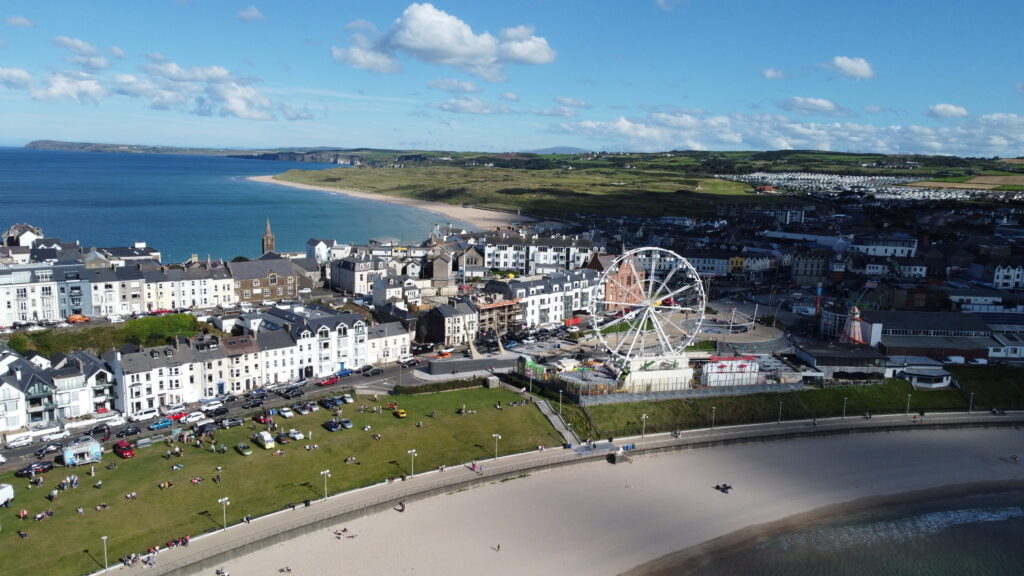 Aerial View of PortRush