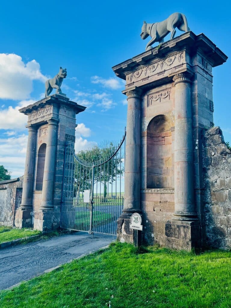 Mussenden Temple entrance