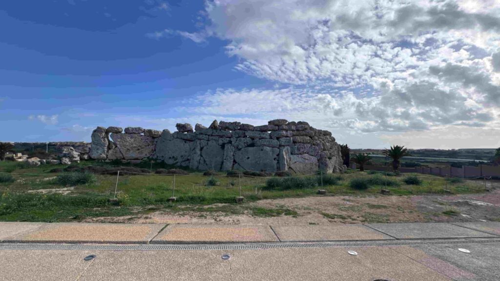 Ggantija megalithic temple stones in Gozo — a must-see stop on any 2 days in Gozo itinerary