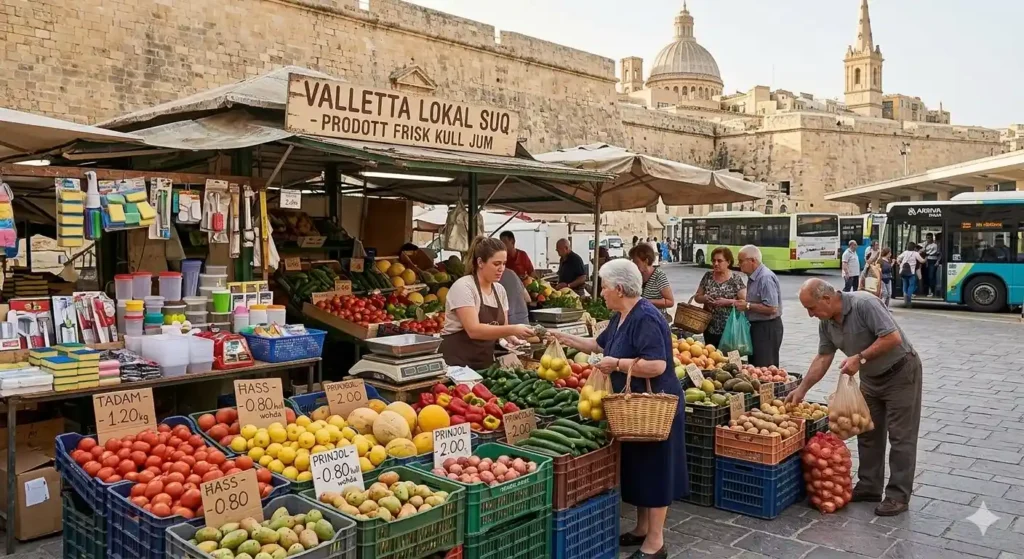 Valetta local market